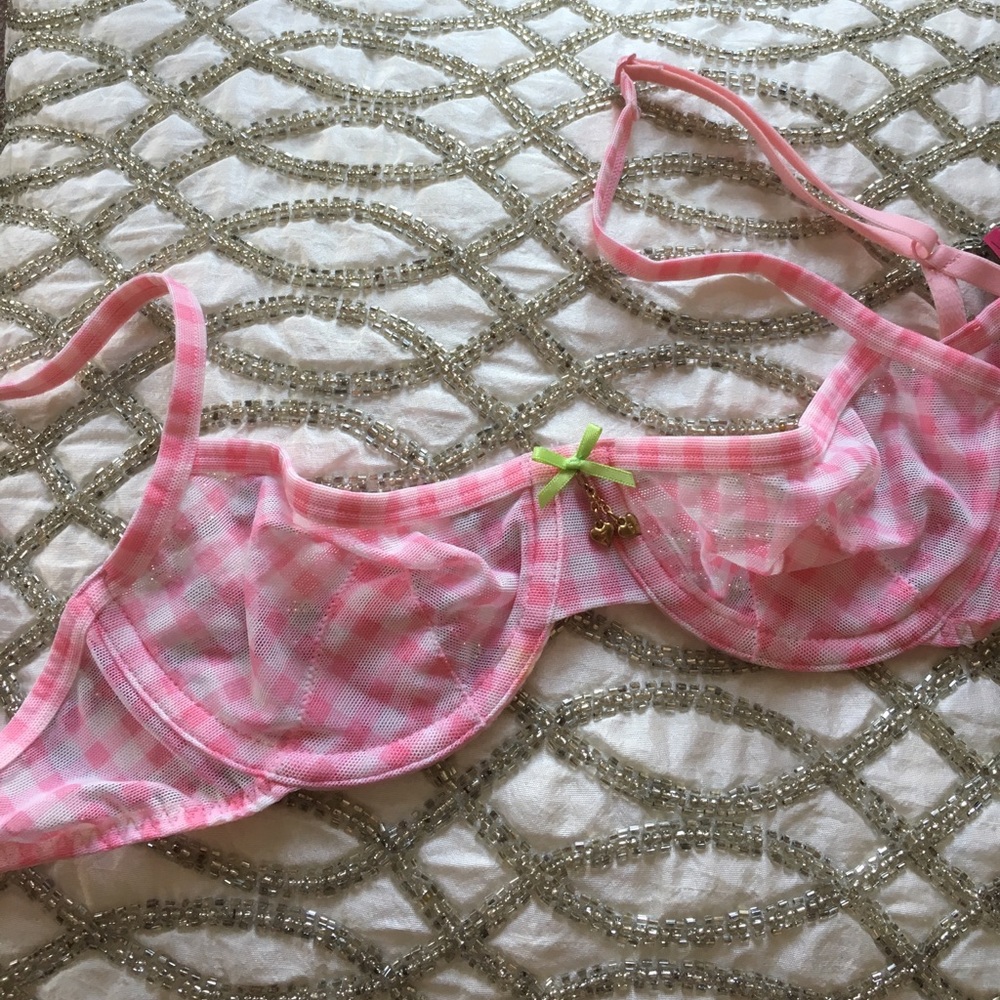 Adorable Pink Bra Size 32B