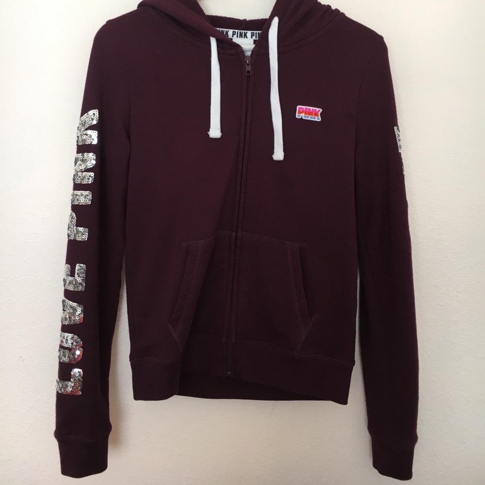 Victoria secret PINK burgundy jacket