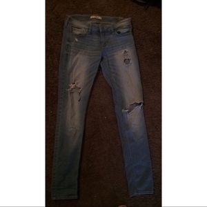 Hollister jeans, worn once, too big for me.