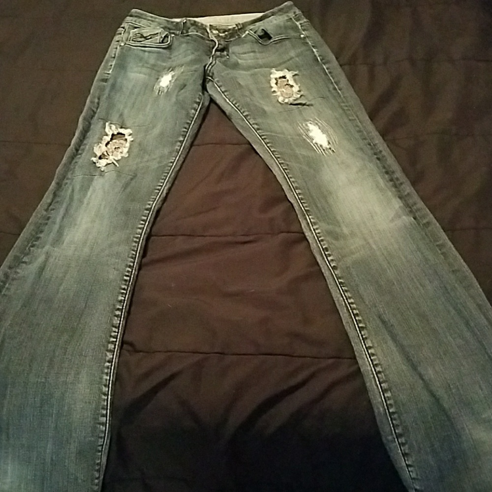 Cowgirl tuff jeans!