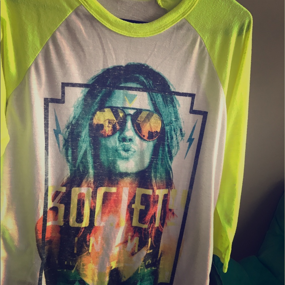 Men's Society Baseball Tee