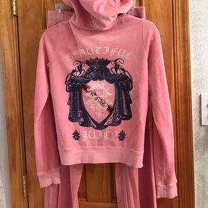 pink Juicy Couture tracksuit
