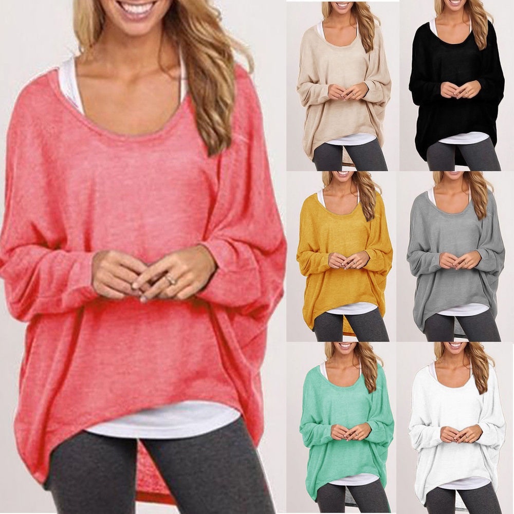  CUTE!!  Casual Baggy Jumper Sweater