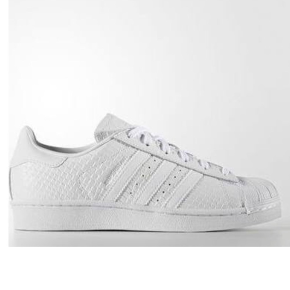 *Rare Snake Skin Adidas Shell Toes ! New!