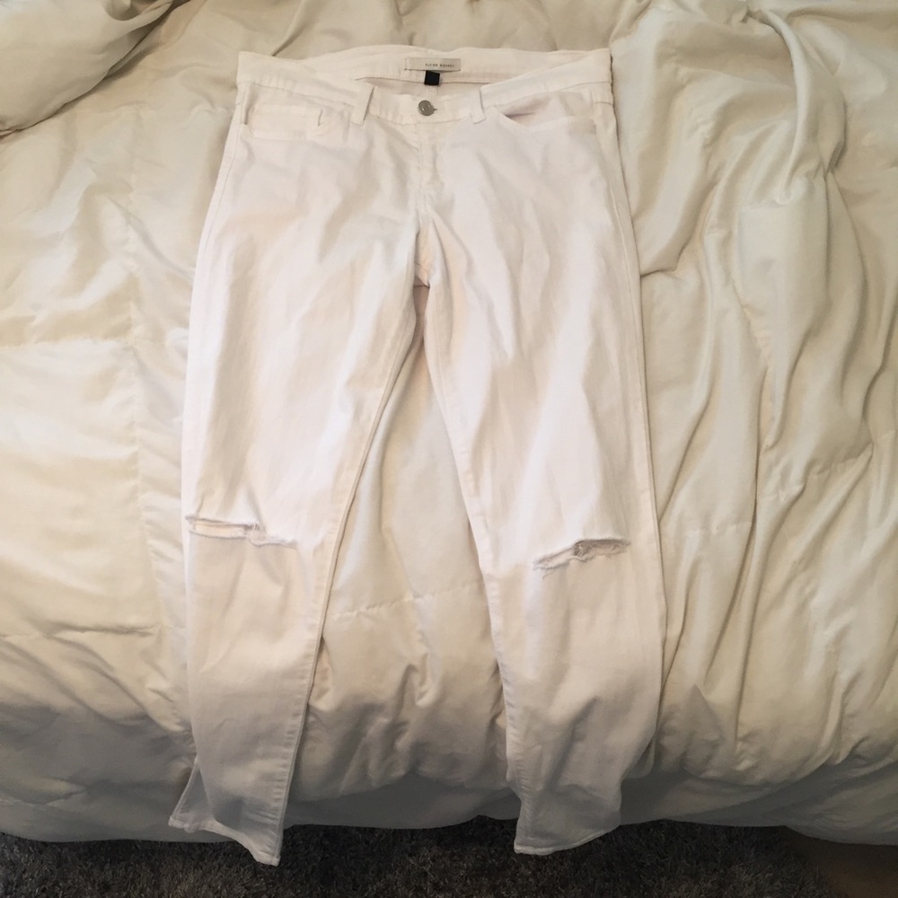 White Flying Monkey Jeans