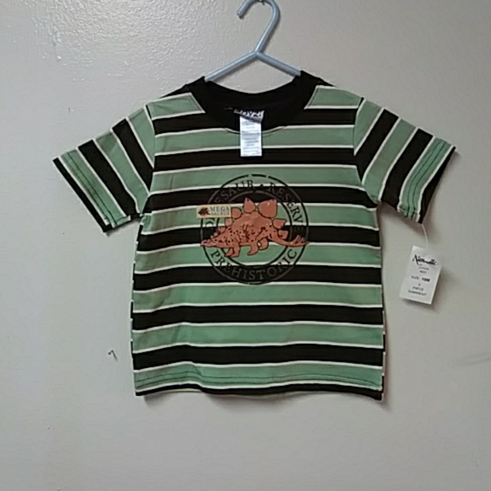 NWT Boyz by Nannette Mega Saurus shirt distressed