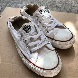 Converse White Shoreline