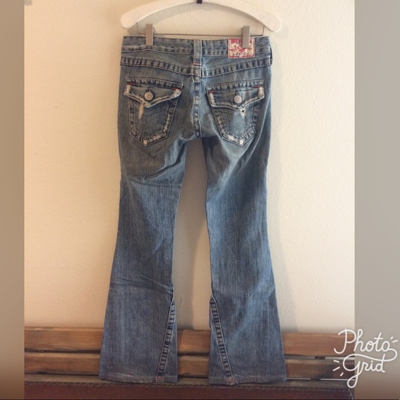 True Religion destroyed jeans size 25 - Picture 2 of 5
