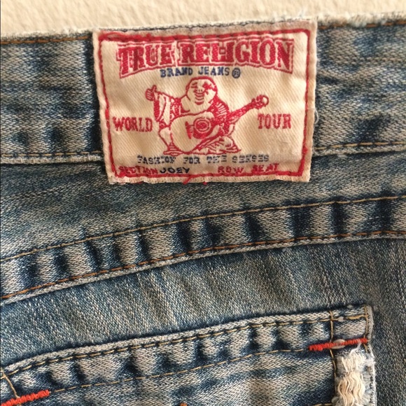 True Religion destroyed jeans size 25 - Picture 3 of 5