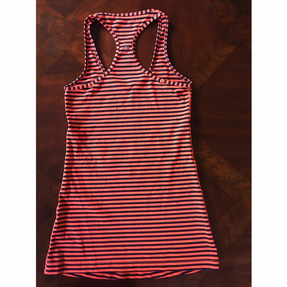Lululemon Orange and Blue Racerback