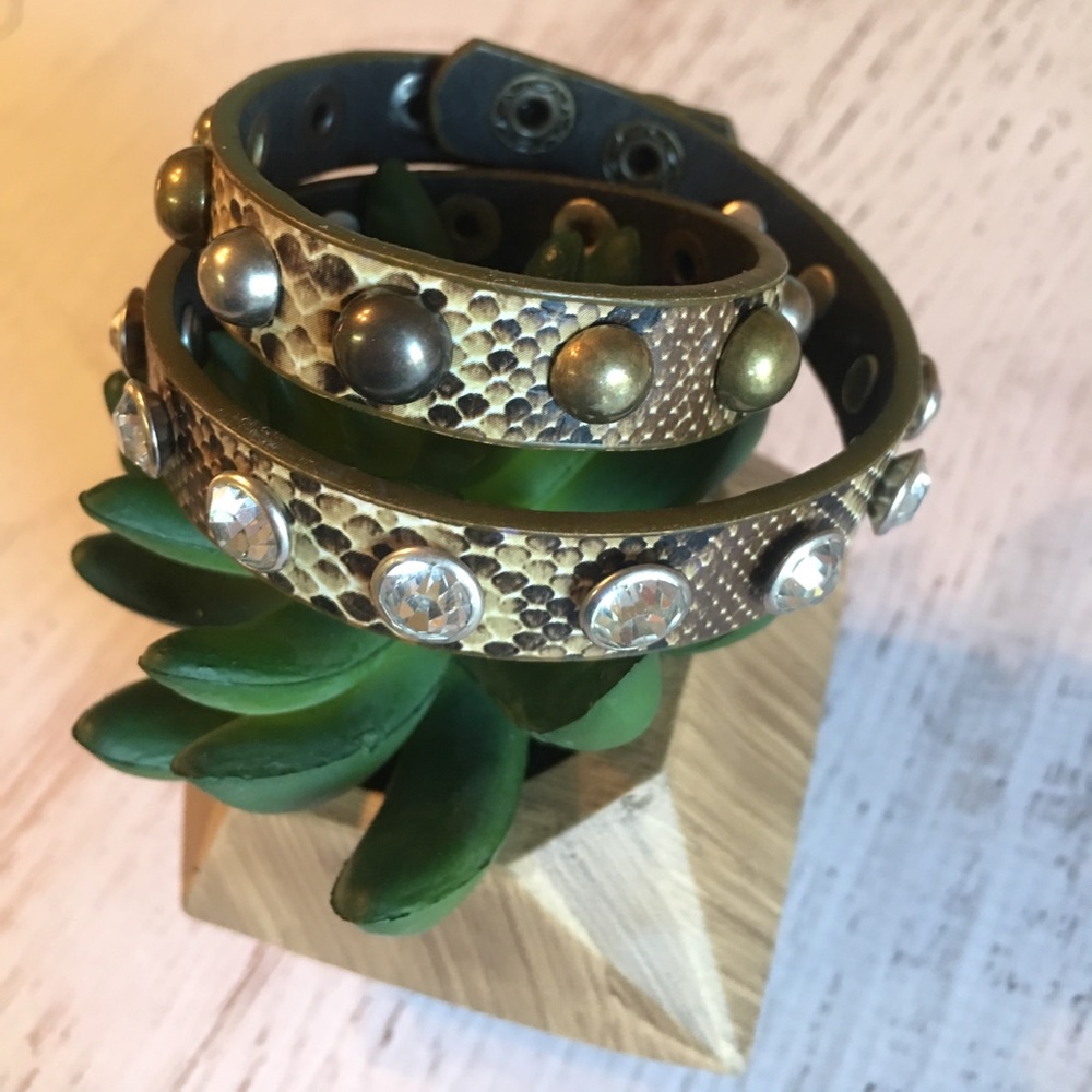 🌵BRAND NEW! leather wrap cuff bracelet🌵