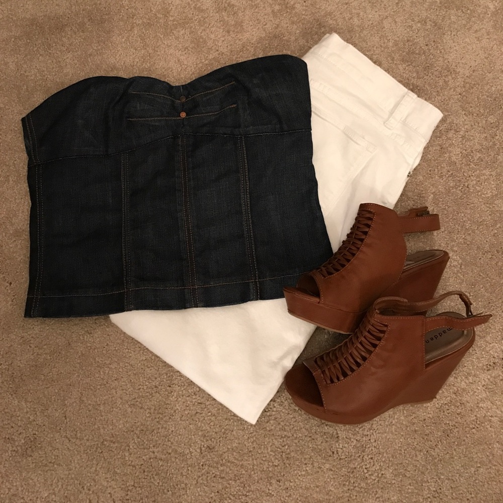 Bebe Denim Top