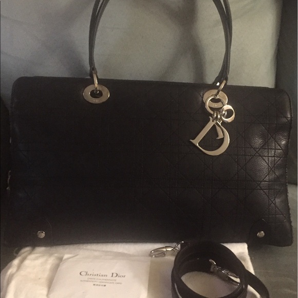 *SOLD* Large Lady Dior East West Bag  temp Price - Picture 2 of 8