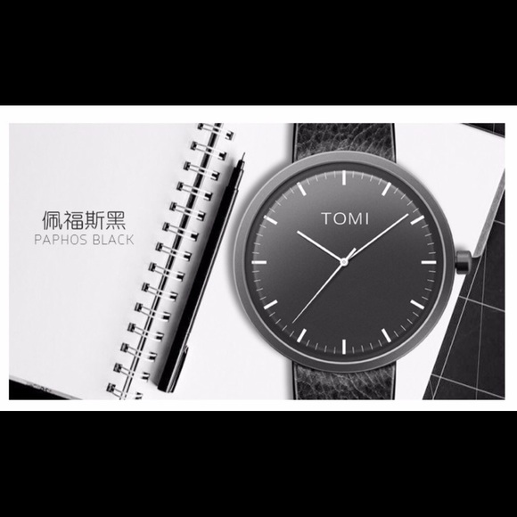 SALE! LAST ONE! 🎉HP!🎉 Unisex Black Tomi Watch ⌚️ - Picture 2 of 6