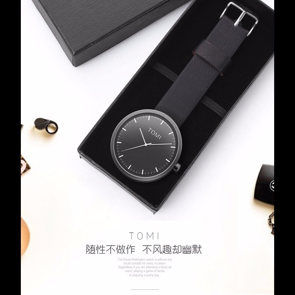 SALE! LAST ONE! 🎉HP!🎉 Unisex Black Tomi Watch ⌚️ - Picture 3 of 6