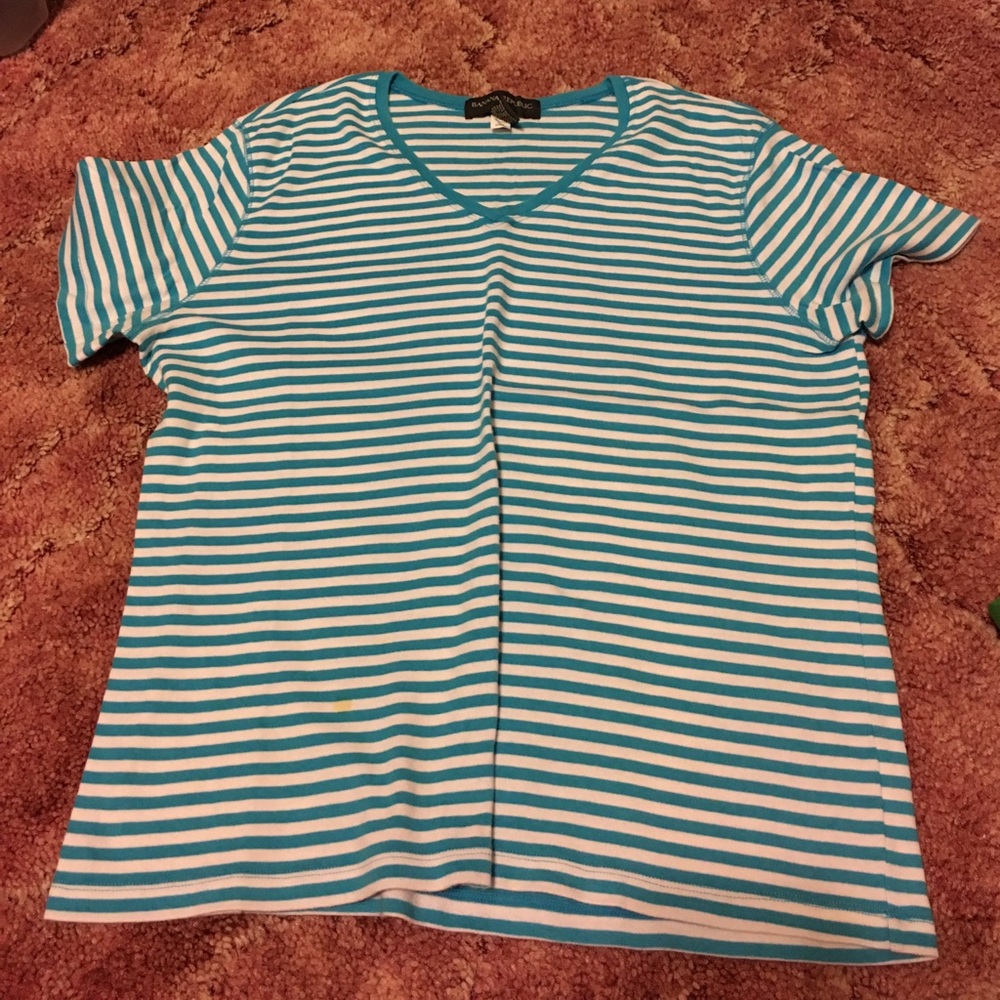Banana republic striped shirt