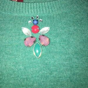 Turquoise sweater