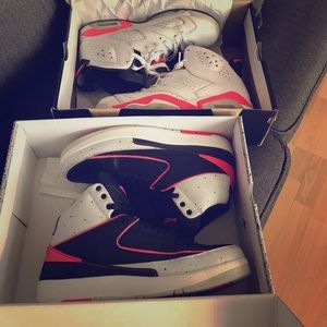 Air Jordan's size 9 , 2 pairs for $90