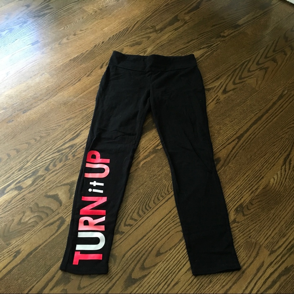 Girls Old Navy "Turn It Up" Leggings