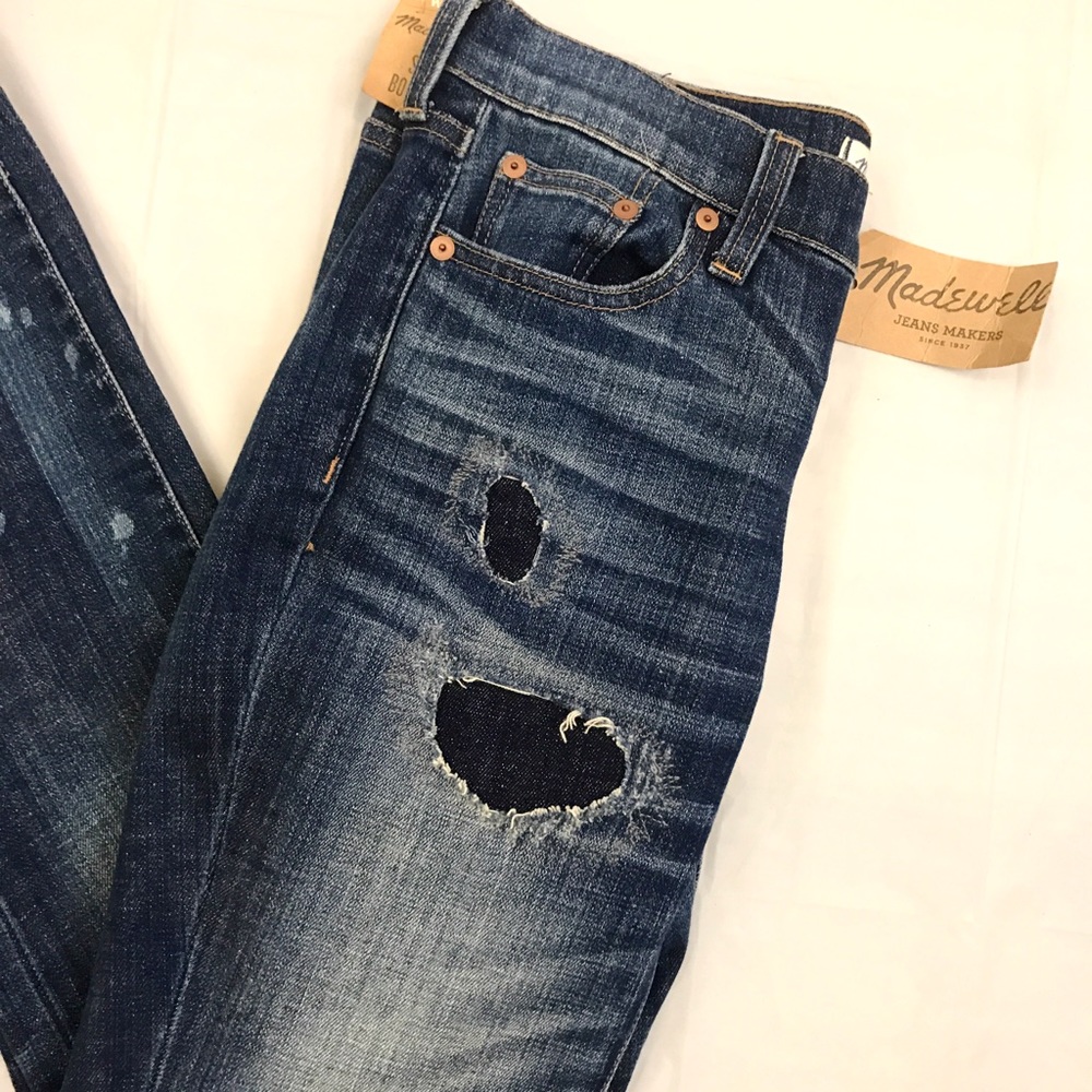 NWT MADEWELLThe Slim Boyjean: Rip & Repair Edition - Picture 5 of 8