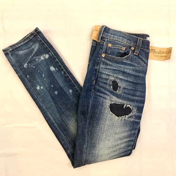 NWT MADEWELLThe Slim Boyjean: Rip & Repair Edition - Picture 4 of 8