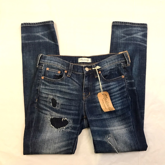 NWT MADEWELLThe Slim Boyjean: Rip & Repair Edition - Picture 6 of 8