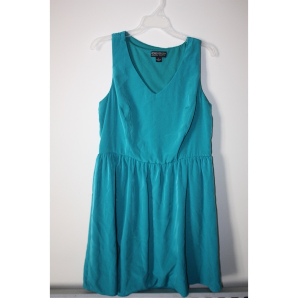 Teal dress 👗