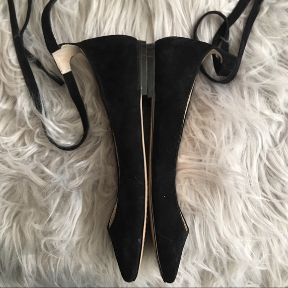 Vince Camuto Shoes - Vince Camuto Black Suede 'Bevian' Flats Vince Camuto Shoes - Vince Camuto Black Suede 'Bevian' Flats