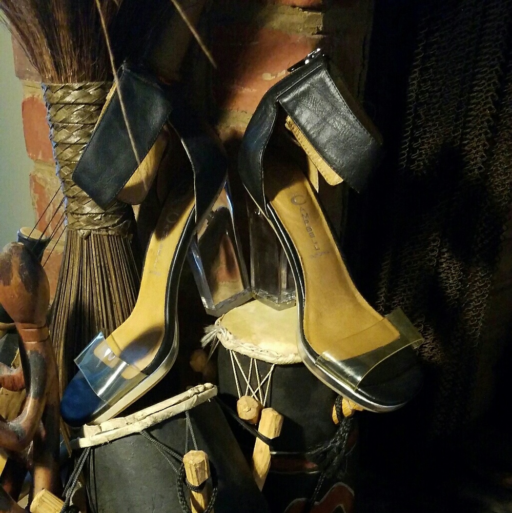 Jeffrey Campbell Clear Heels