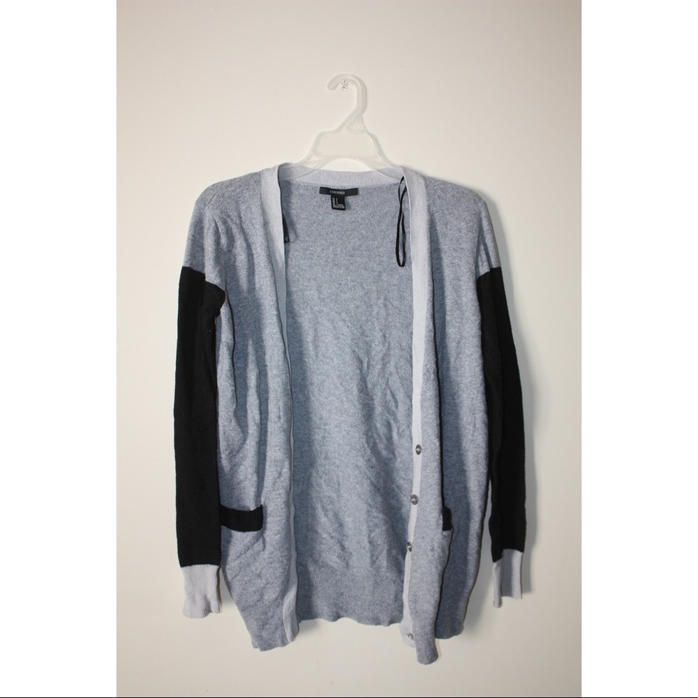 Plain cardigan