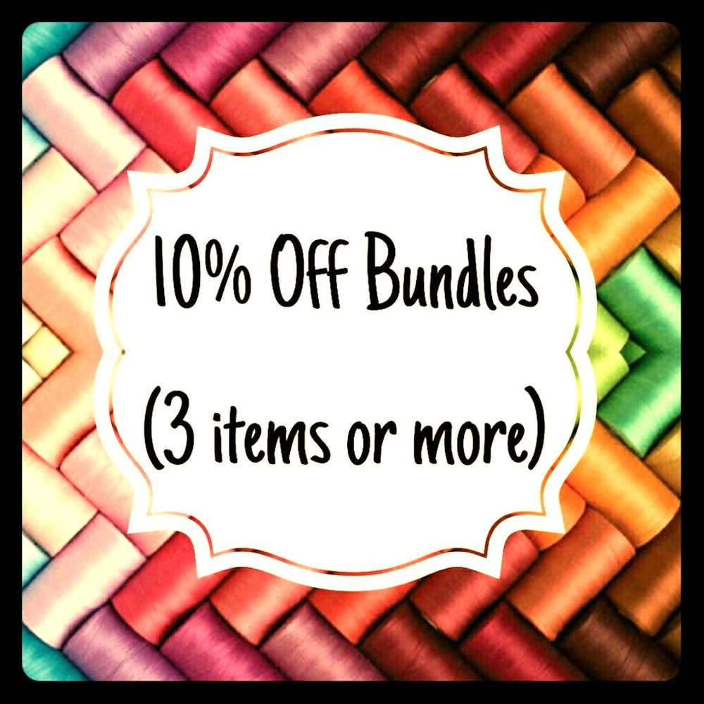 💵💸💰$☀️✨♥️BUNDLE AND GET 10% OFF!!♥️☀️✨ $💵💸💰