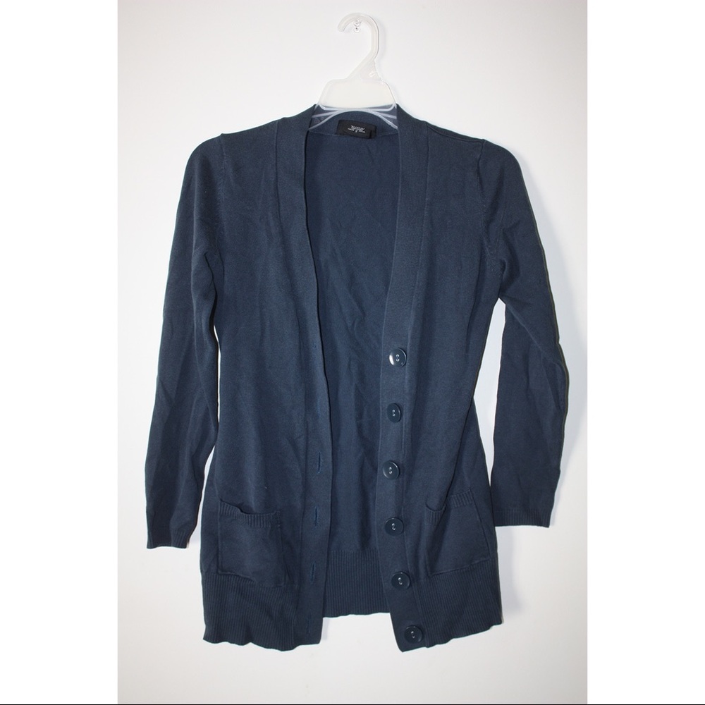 Dark navy cardigan