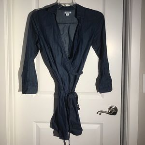 NEW PRICE‼️Old Navy Denim Wrap Dress!
