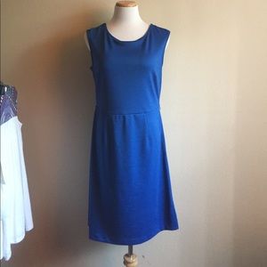 The limited blue dress with back detail size large