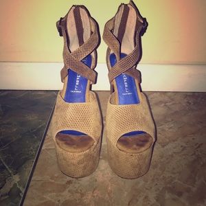Jeffrey Campbell platform sandals