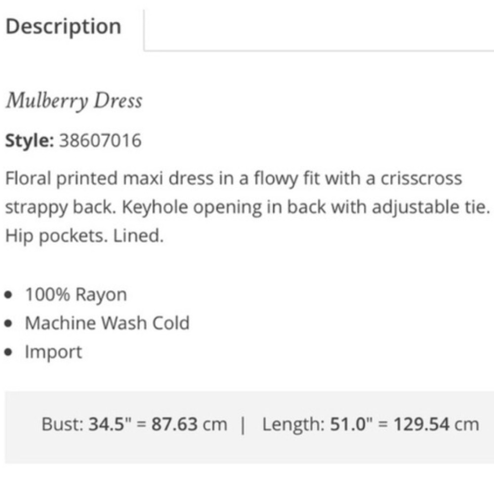 NWOT Free People Mulberry maxi dress - Picture 6 of 8