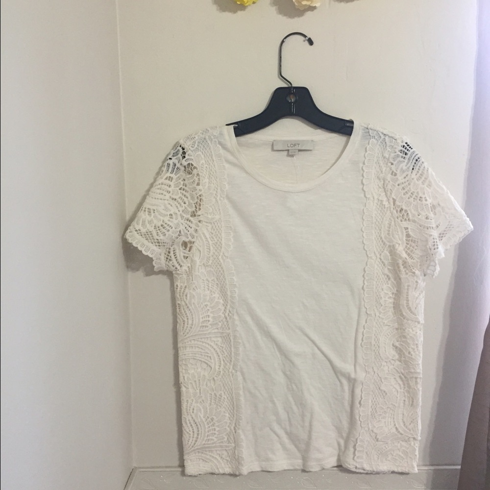White Loft blouse