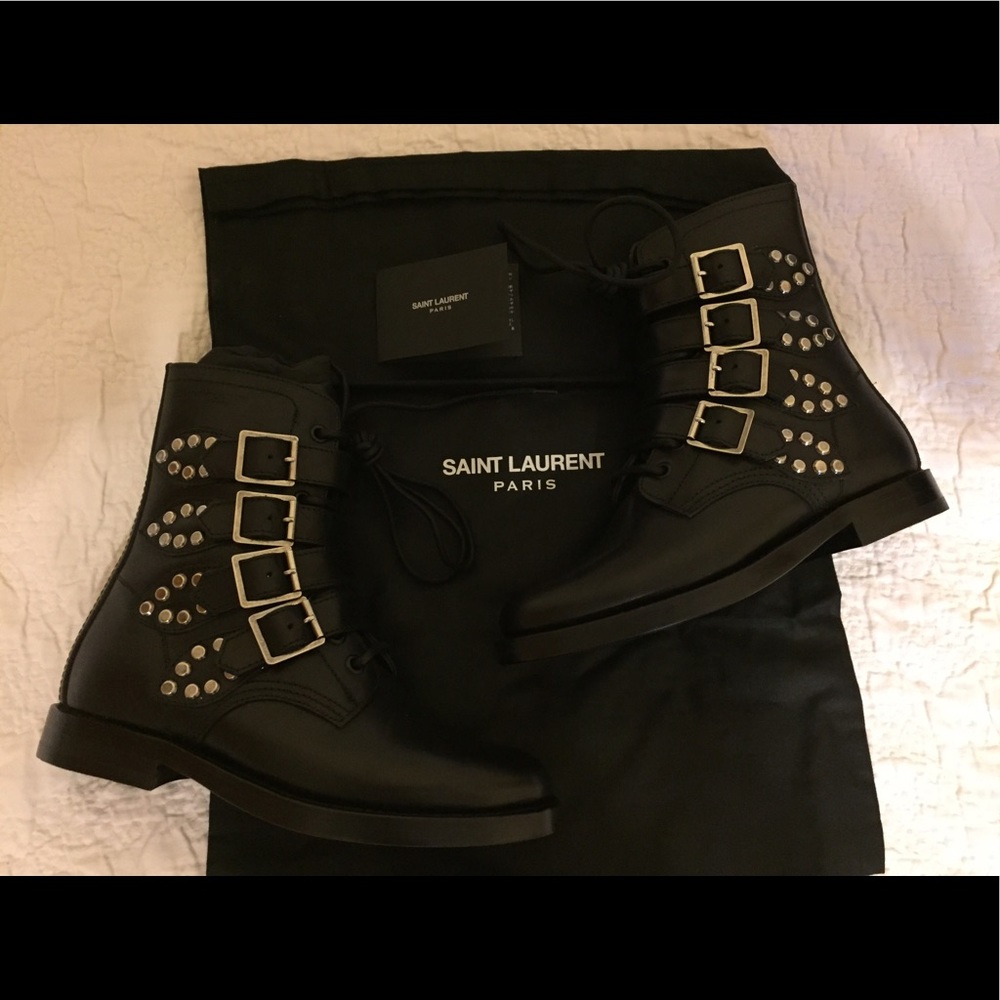 Saint Laurent Ranger boots 35.5 NWT