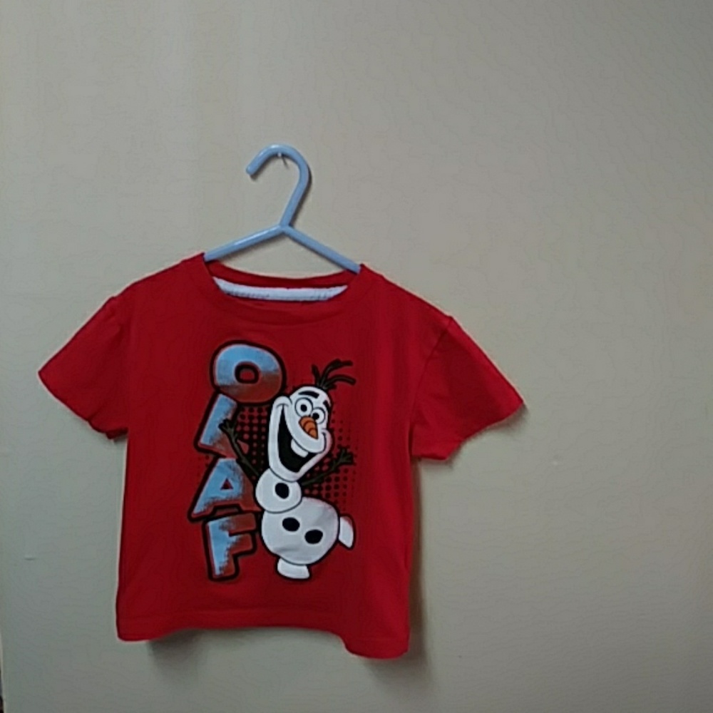 Disney Frozen pullover tee shirt Olaf