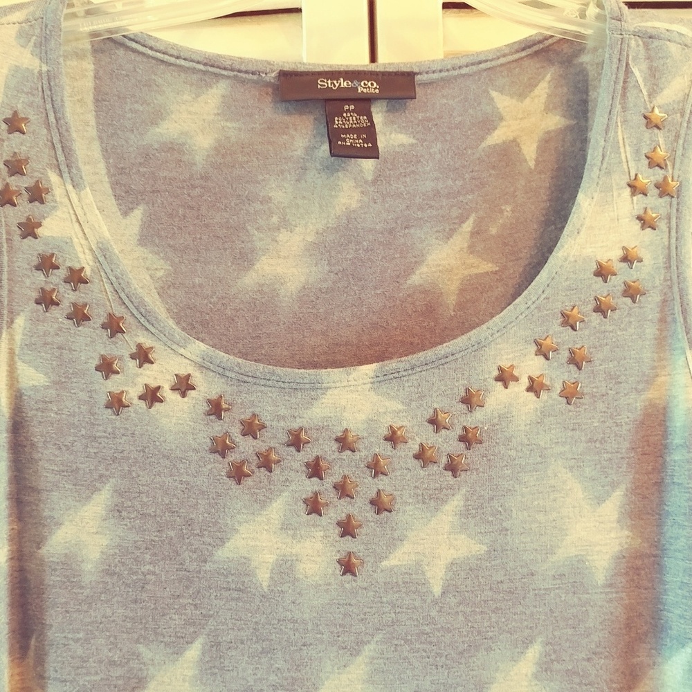 NWT, Style & Co, Americana Maxi Dress,  XS - Picture 3 of 6