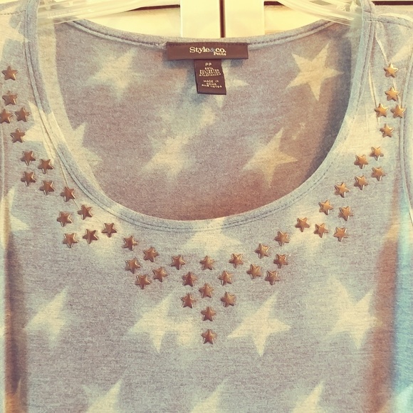 NWT, Style & Co, Americana Maxi Dress,  XS - Picture 3 of 6