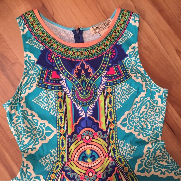 Altar'd State Flying Tomato Dress - Picture 2 of 3