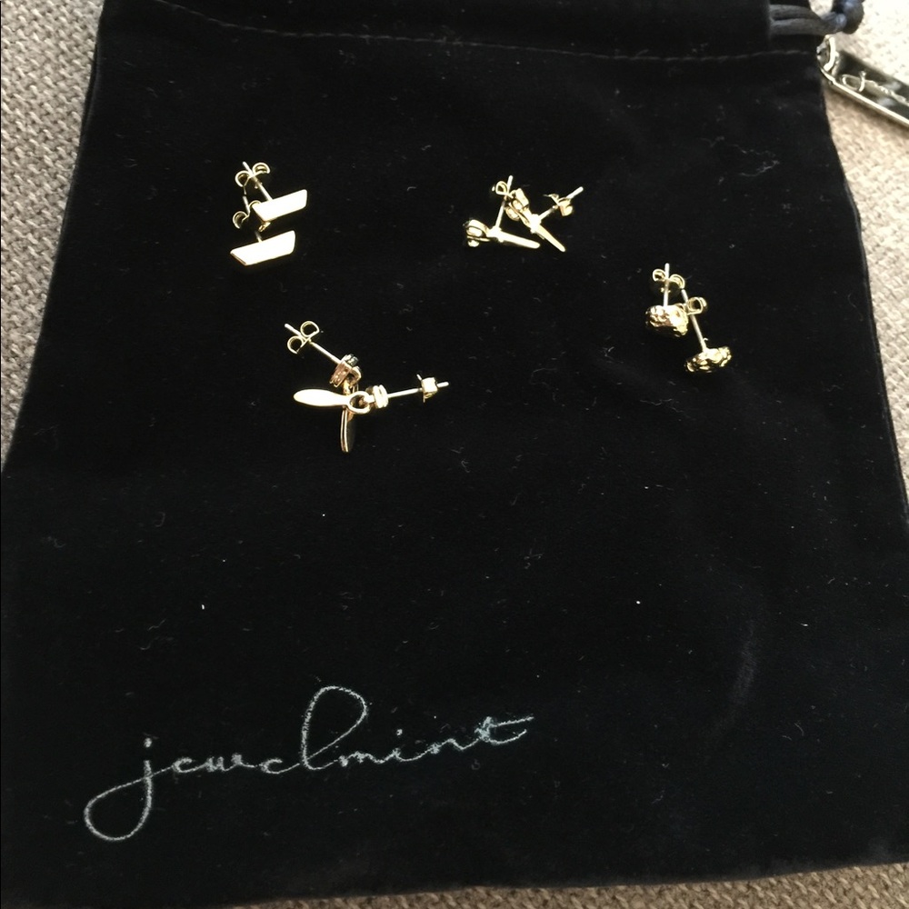 Jewelmint Tailor Made 4 Pair Earring Set