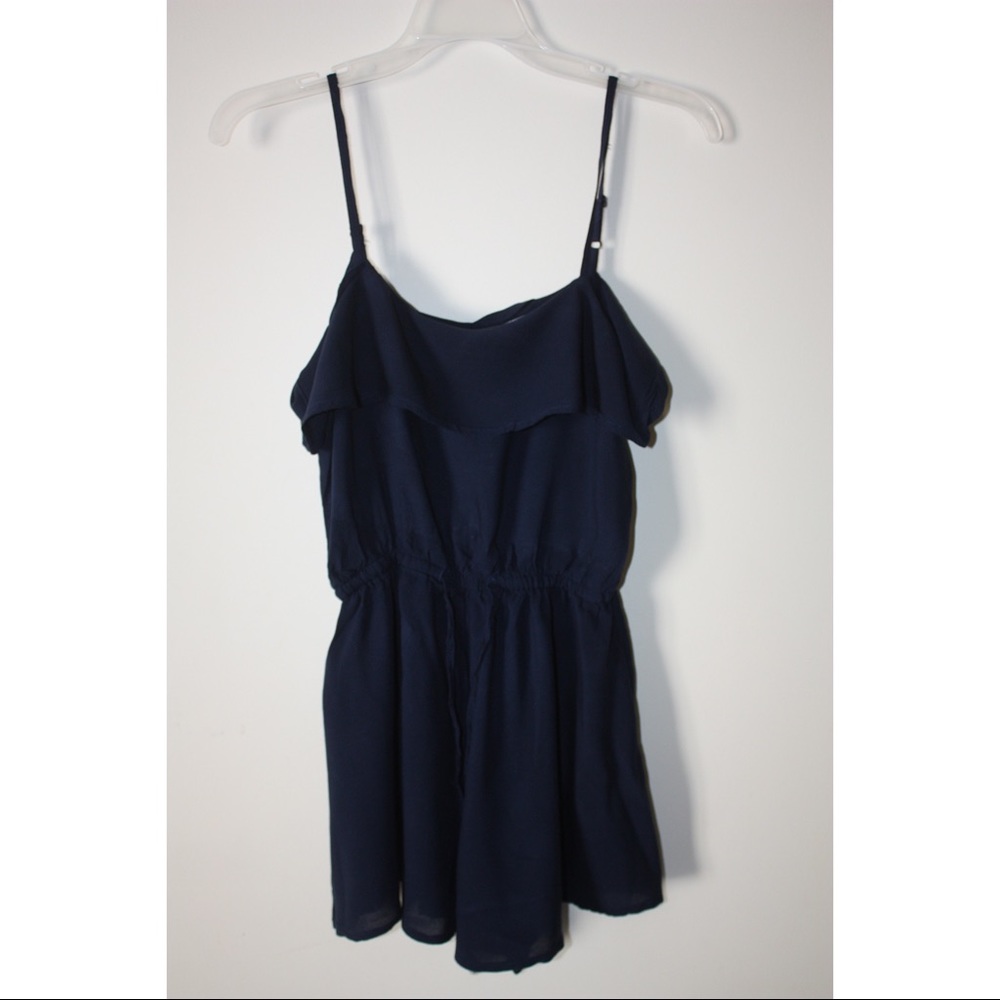 Navy blue romper
