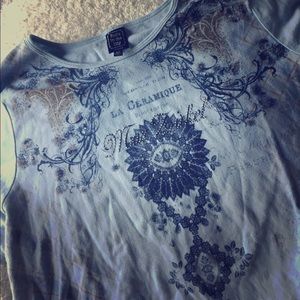 Suzie in the City Printed Tee 3X