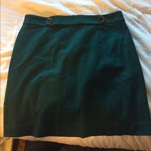 Ann Taylor Loft green/Teal Skirt