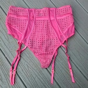 High waist thong/garter