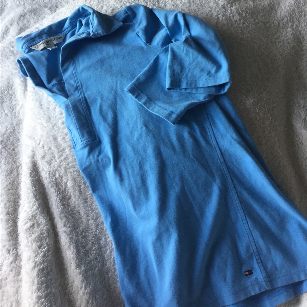 Tommy Hilfiger 3/4 Sleeve Blue Top 2X