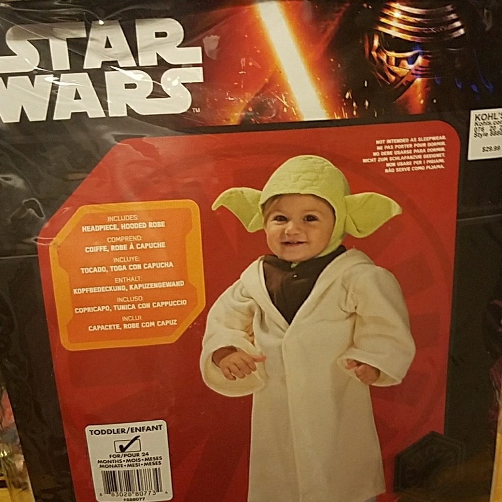 Star wars Yoda costume