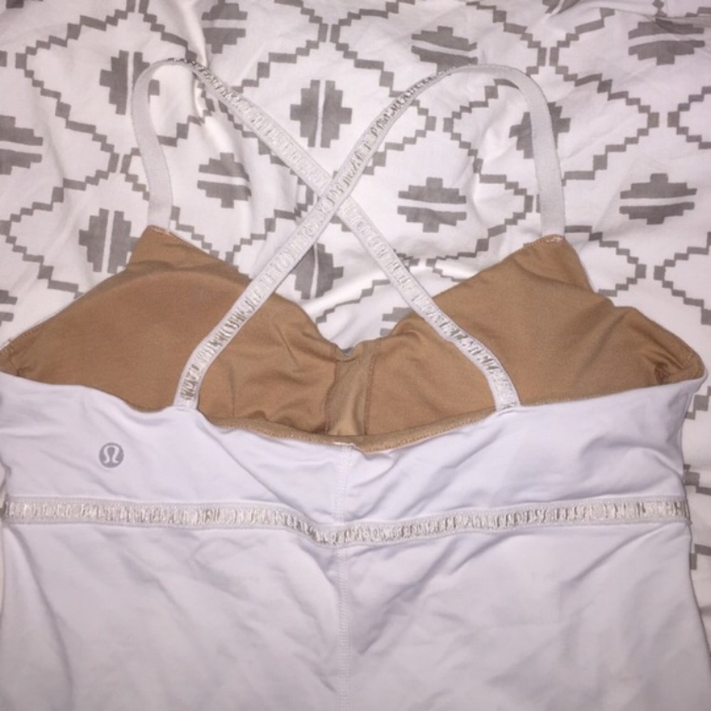 White lulu top